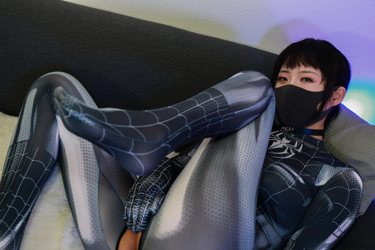 李佳 - No.013 黑蜘蛛制服 [52P-240MB] tg@simisebaisi 【丝足阁】051.webp